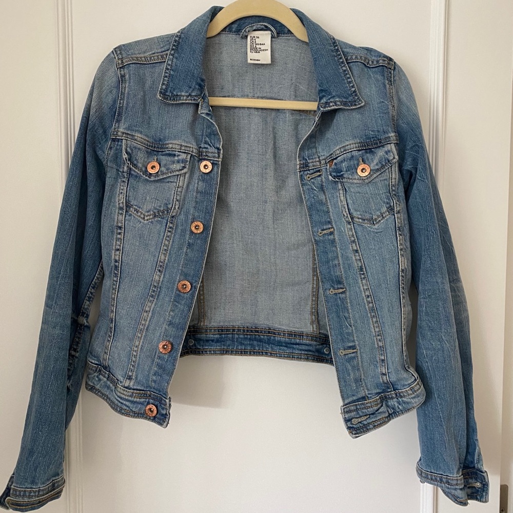 H&M Fitted Jean Jacket